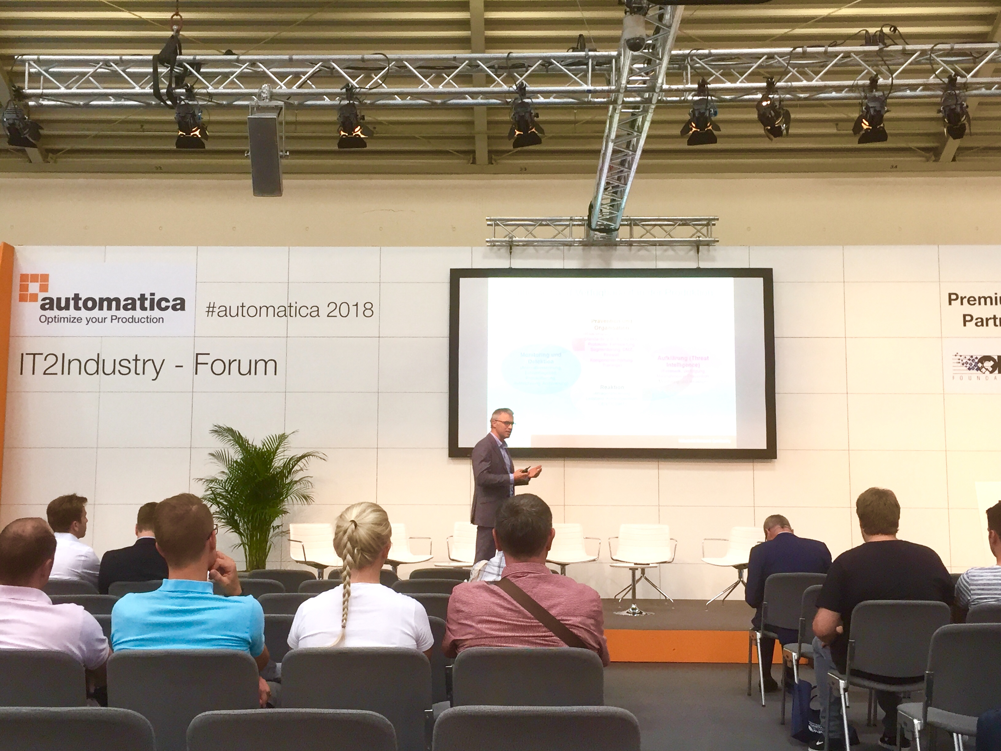Talk Dr. Frank Stummer Rhebo automatica 2018 IT2Industry Forum 20 June 2018