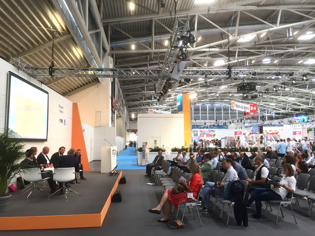 Panel discussion AI automatica 2018 IT2Industry Forum 20 June 2018