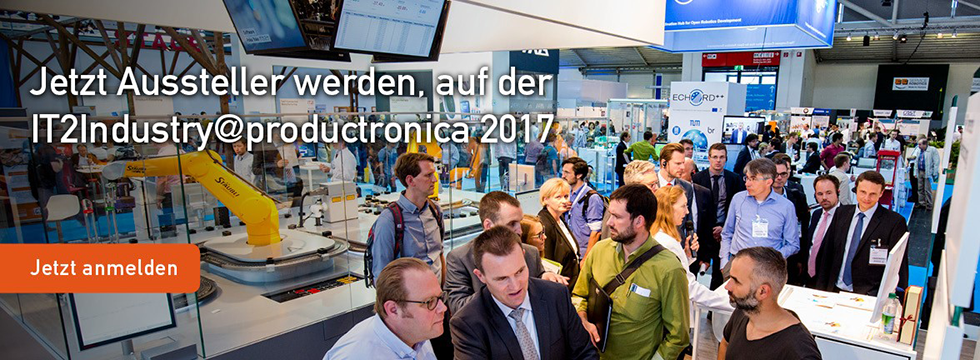 Ausstelleranmeldung IT2I@productronica 2017