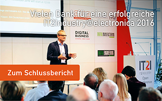 Schlussbericht IT2Industry@electronica 2016