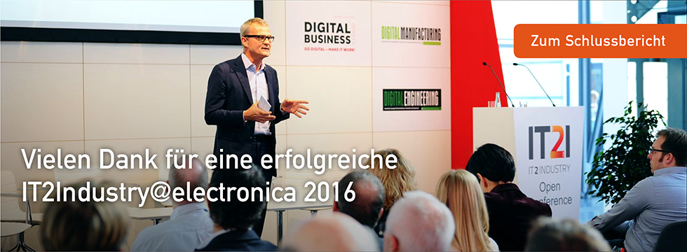 Schlussbericht IT2Industry@electronica 2016