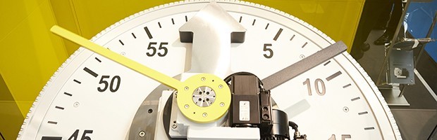 Öffnungszeiten der IT2Industry@automatica 2018
Uhr mit Ziffernblat und Kalenderansicht