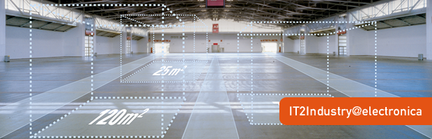 Order stands and services for IT2Industry@electronica
Stands and services IT2Industry@electronica