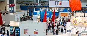 Ausstellungsbereich der IT2Industry@automatica 2016