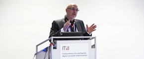 A speaker at IT2Industry