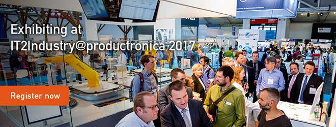 Exhibitor application IT2I@productronica 2017